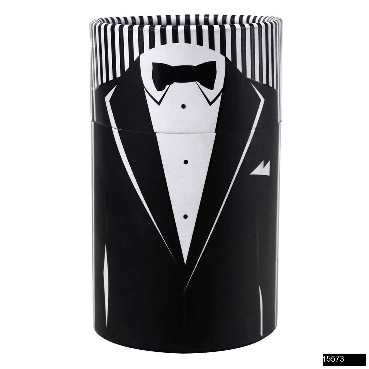 15573.jpg Damat Model Silindir Kutu (17x10x32) - Siyah - Görsel 1