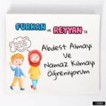 Reyyan Çocuk - Reyyan Furkan - Katlamalı Namaz Hocası Broşürü