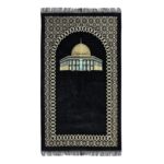 Mescidi Aksa Şönil Seccade - Siyah