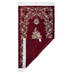 Elegance Gold Şönil Astarlı Seccade Kırmızı