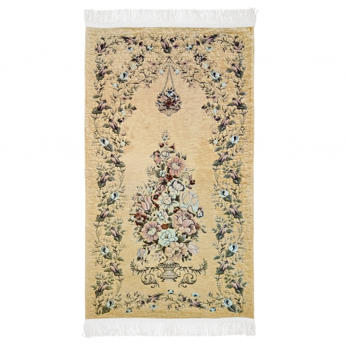 Elegance Gold Şönil Astarlı Seccade Sarı