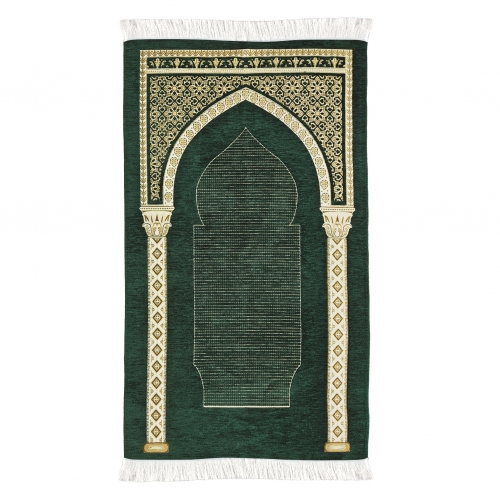 Akasya Şönil Seccade Yeşil 03