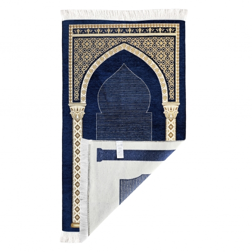 Akasya Şönil Seccade Lacivert 03