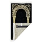 Akasya Şönil Seccade Siyah 04