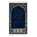 Kabe İmamı Şönil Astarlı Seccade 01 Lacivert