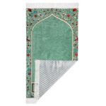Kabe İmamı Şönil Astarlı Seccade 01 Yeşil