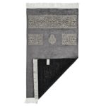 Kabe İmamı Şönil Astarlı Seccade 01 Gri